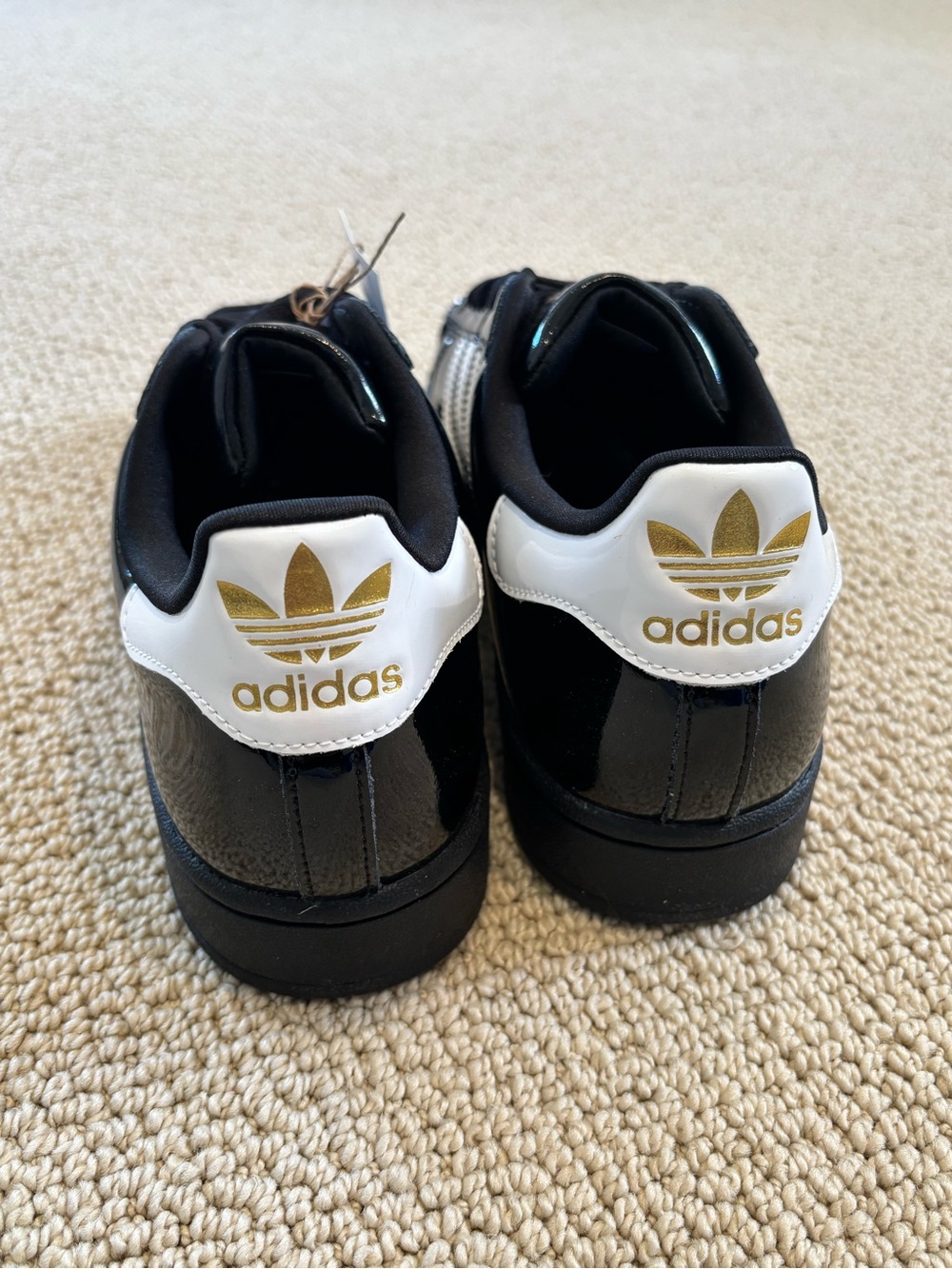 New Adidas SUPERSTAR II W Patent Leather Sneakers - Picture 5 of 7